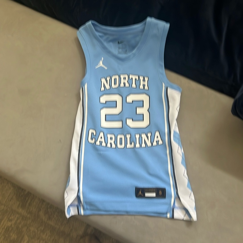 Youth Nike dri-fit Jordan UNC jersey
